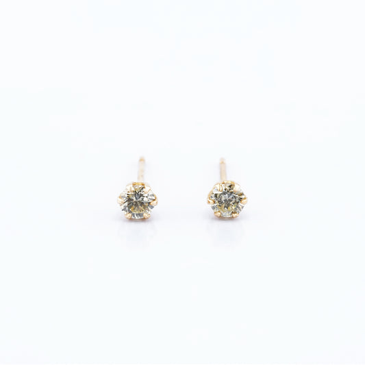 PIERCE - K18YG イエローゴールド ダイヤモンドピアス（R503KE013）