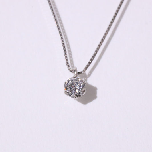 PENDANT - プラチナ900/850 ダイヤモンド ネックレス（R503KP007）